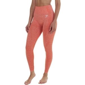 Gymshark Orange Marl Vital Leggings 2.0 Orange Marl Size Medium